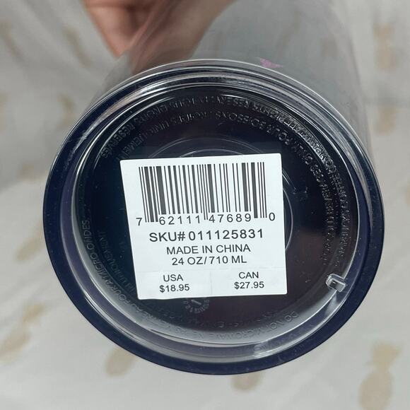 Starbucks Halloween 2021 Glow in the Dark 24 oz Venti cold cup tumbler NEW STRAW - Picture 3 of 8